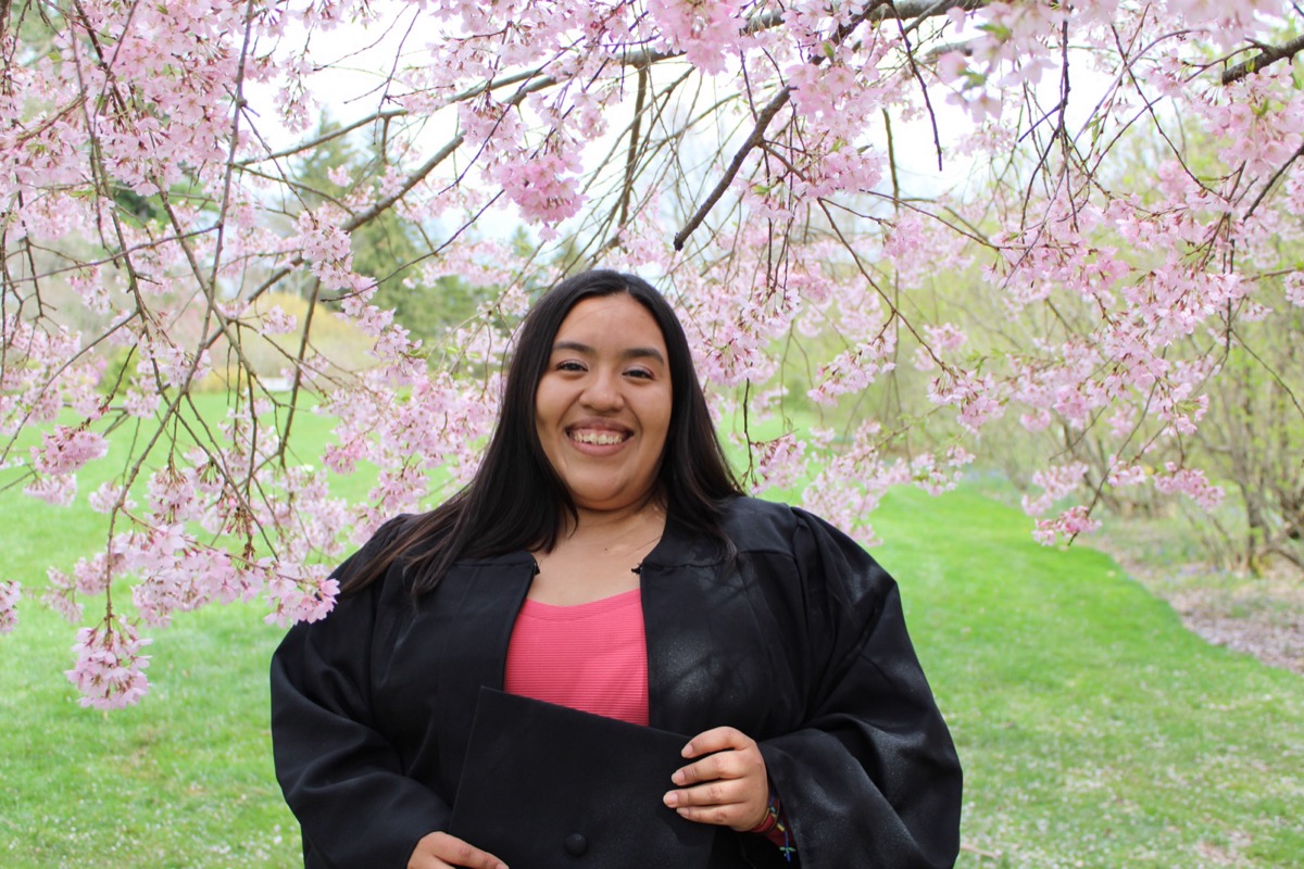 Graduate portrait session