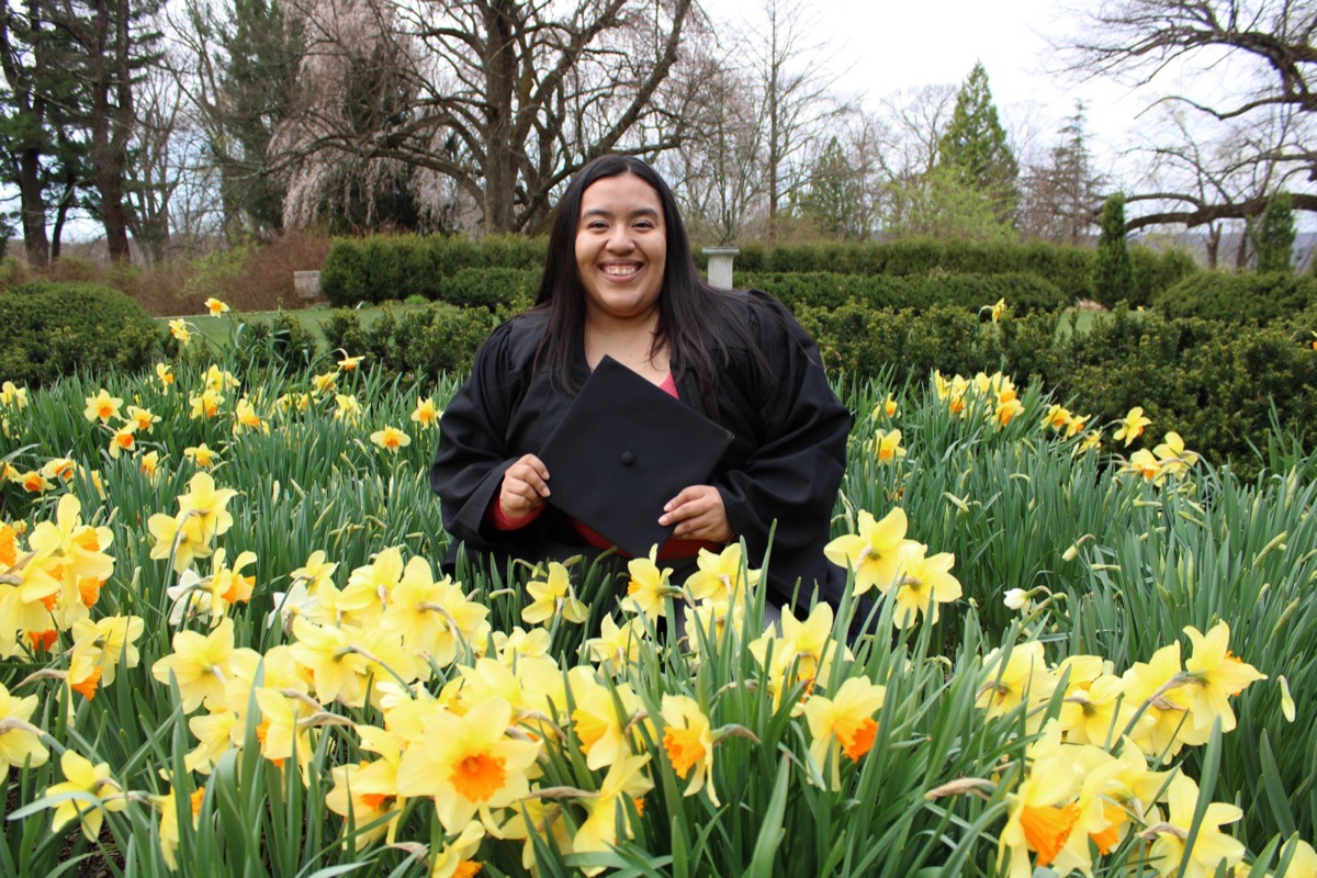 Graduate portrait session
