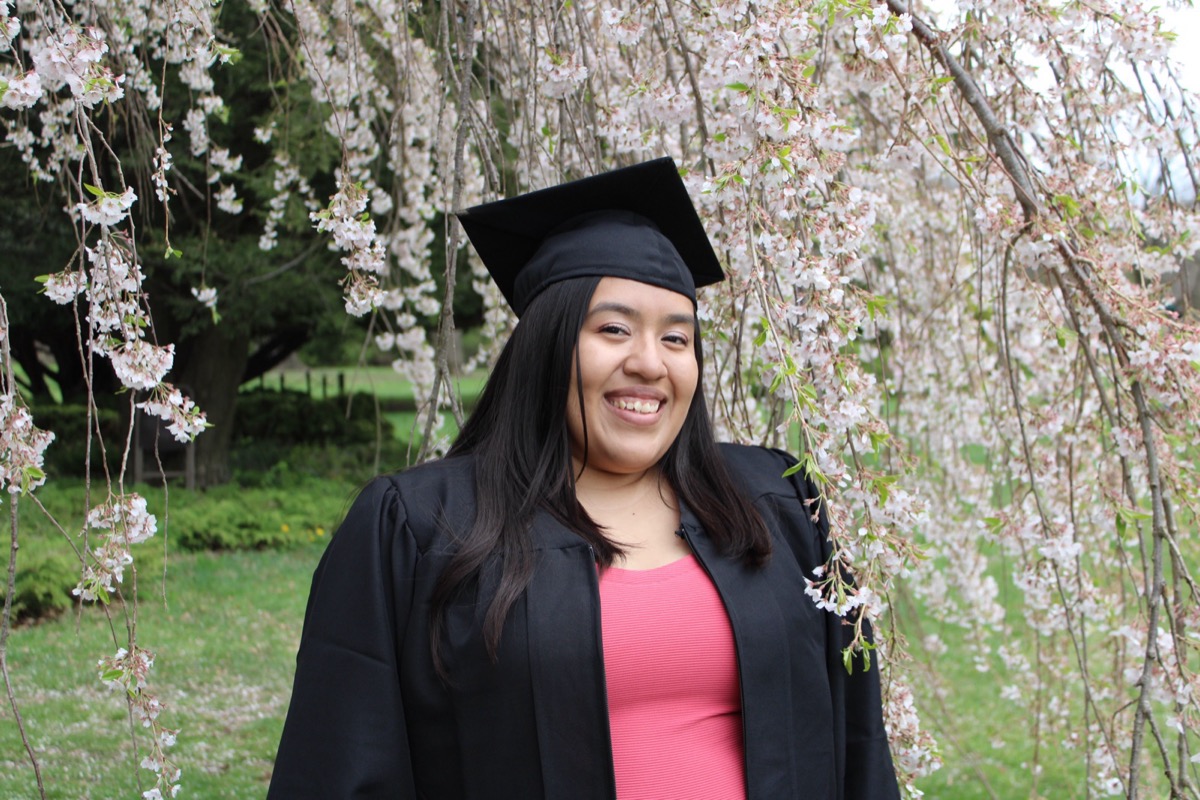 Graduate portrait session