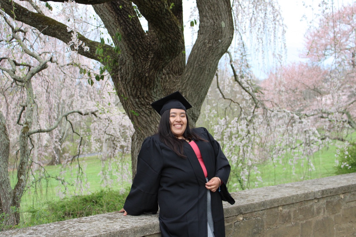 Graduate portrait session
