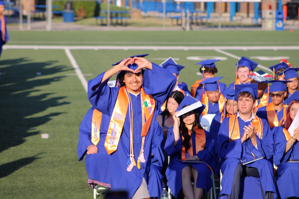 Graduate portrait session