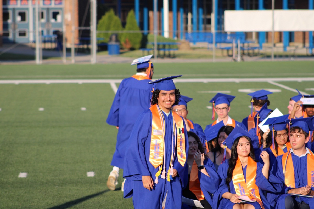 Graduate portrait session
