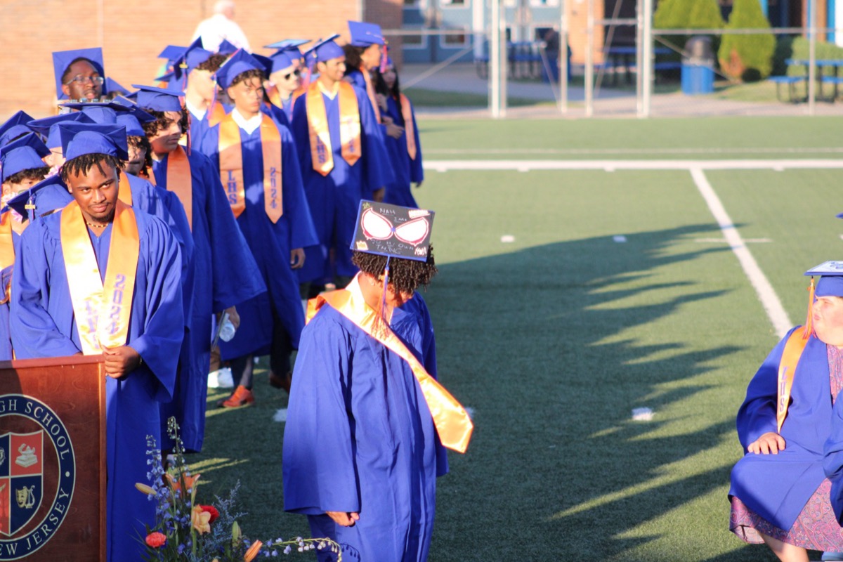 Graduate portrait session