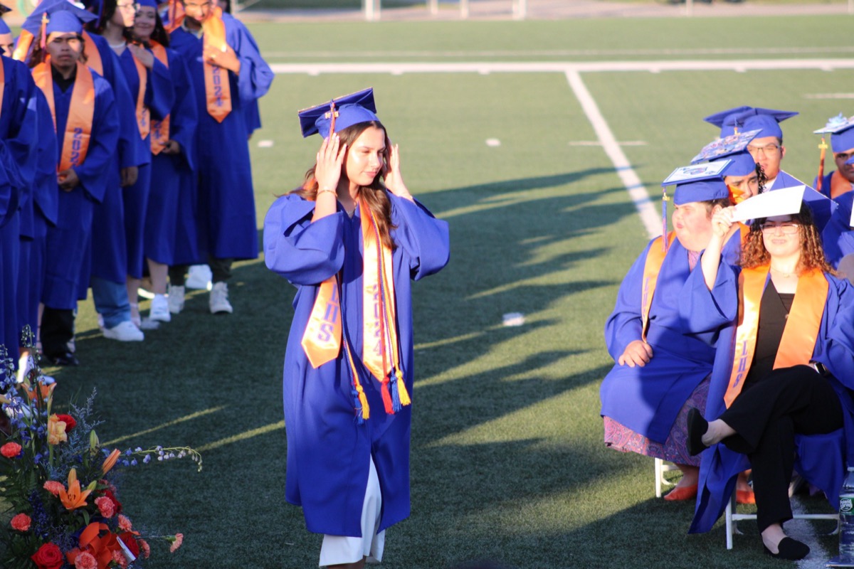 Graduate portrait session
