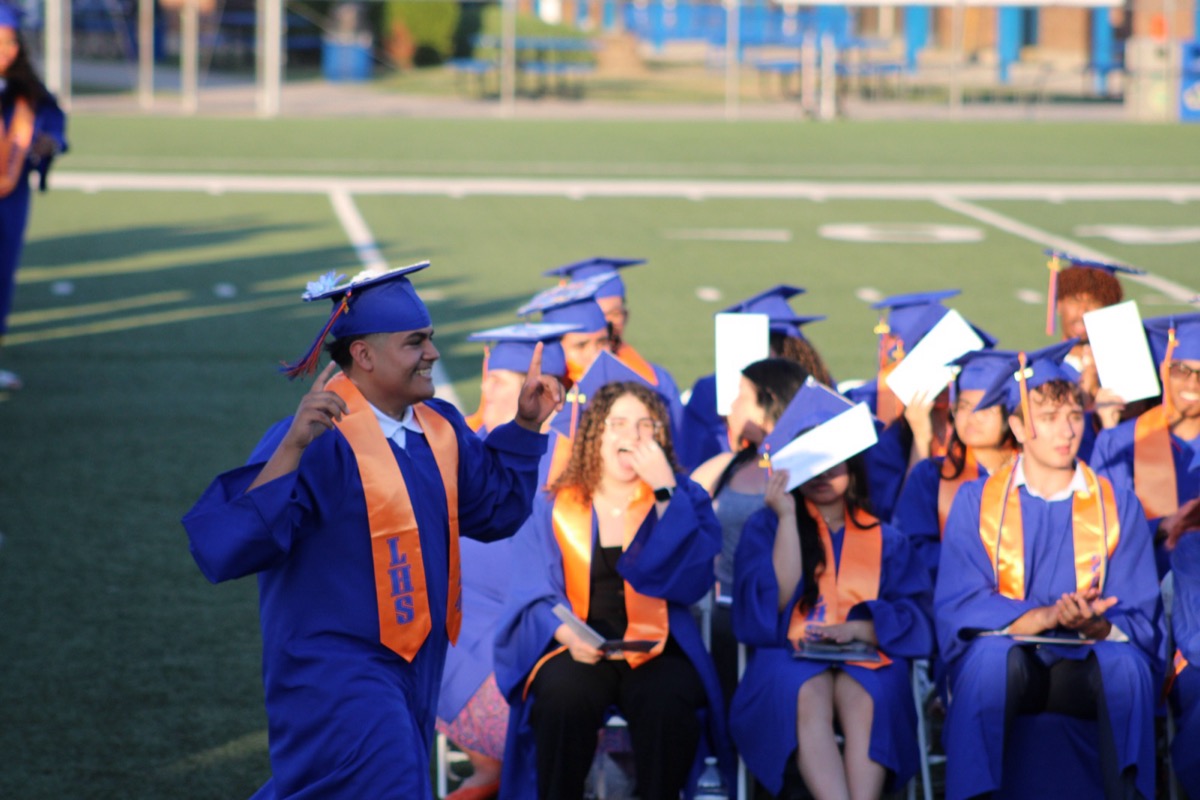 Graduate portrait session