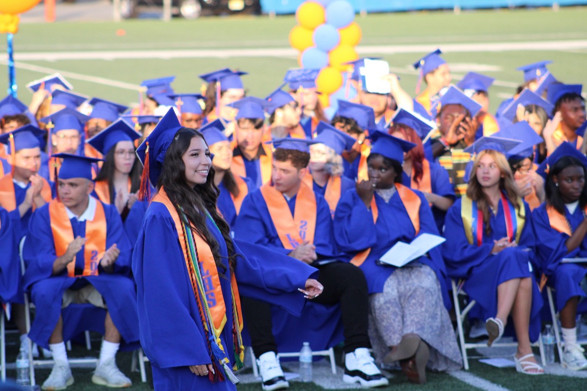 Graduate portrait session